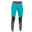 LEGGINGS SURF ANTI-UV 500 MUJER M NEGRO Y TURQUESA