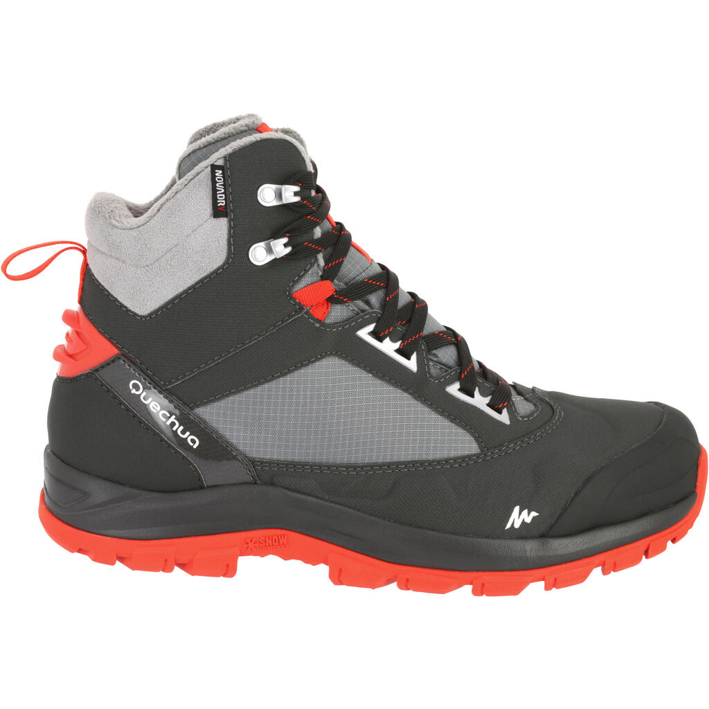 Wanderschuhe Herren warm wasserdicht Winterwandern - SH500 Mountain 