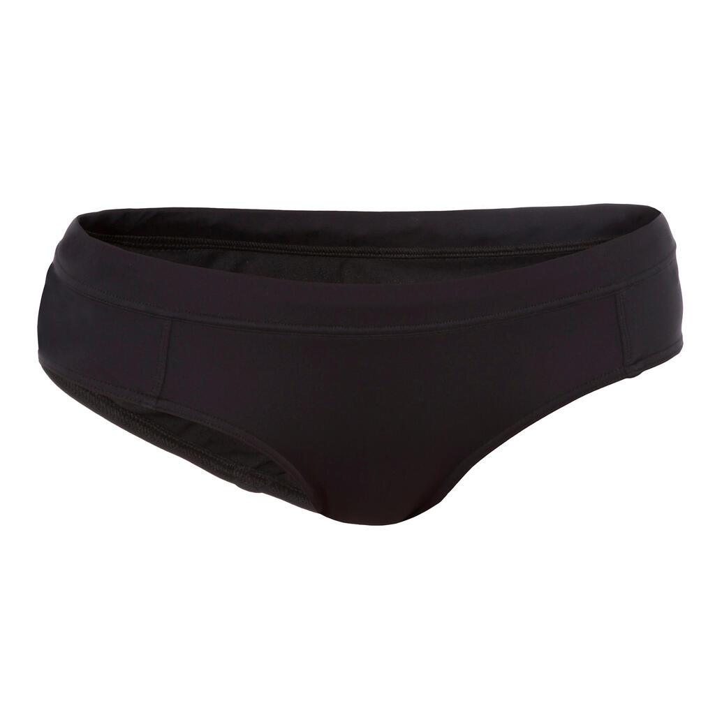 Bikini-Hose Surfen Vali mit Kordelzug schwarz