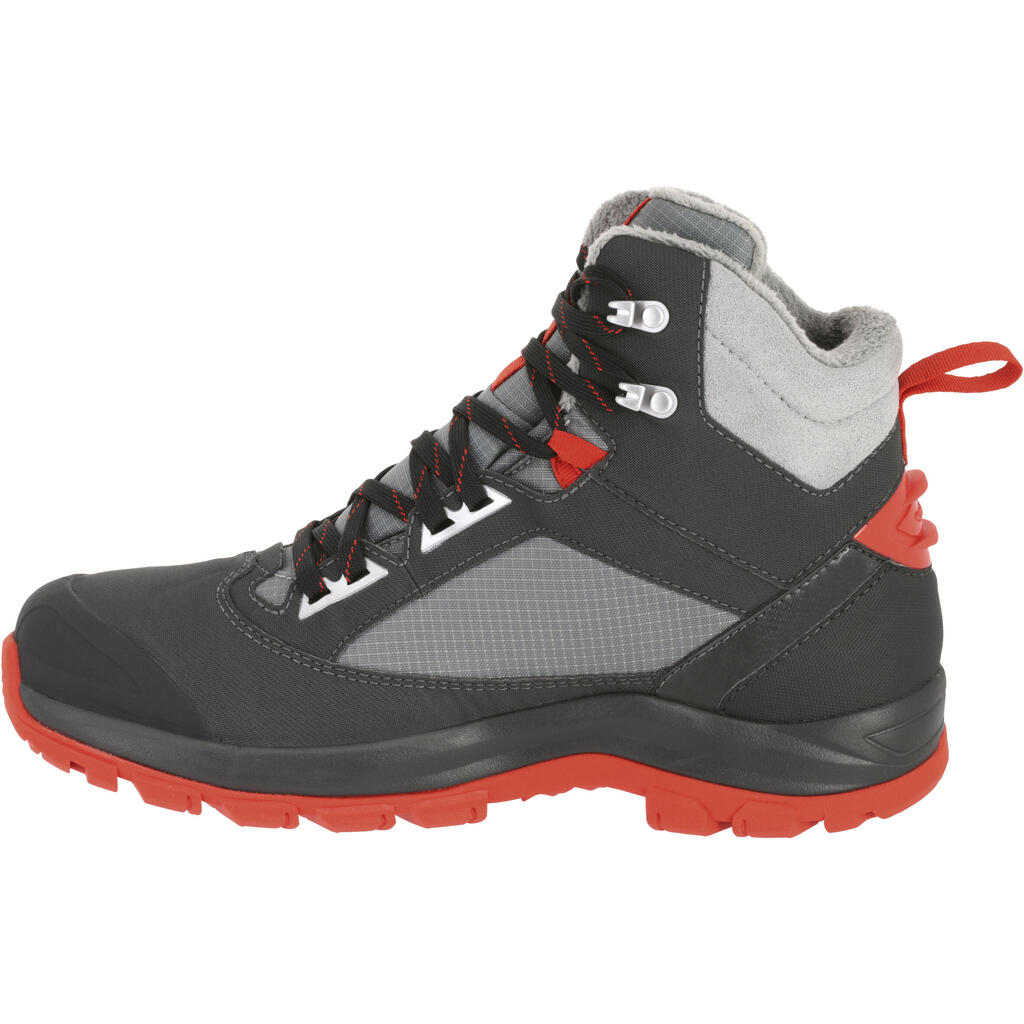 Wanderschuhe Herren warm wasserdicht Winterwandern - SH500 Mountain 