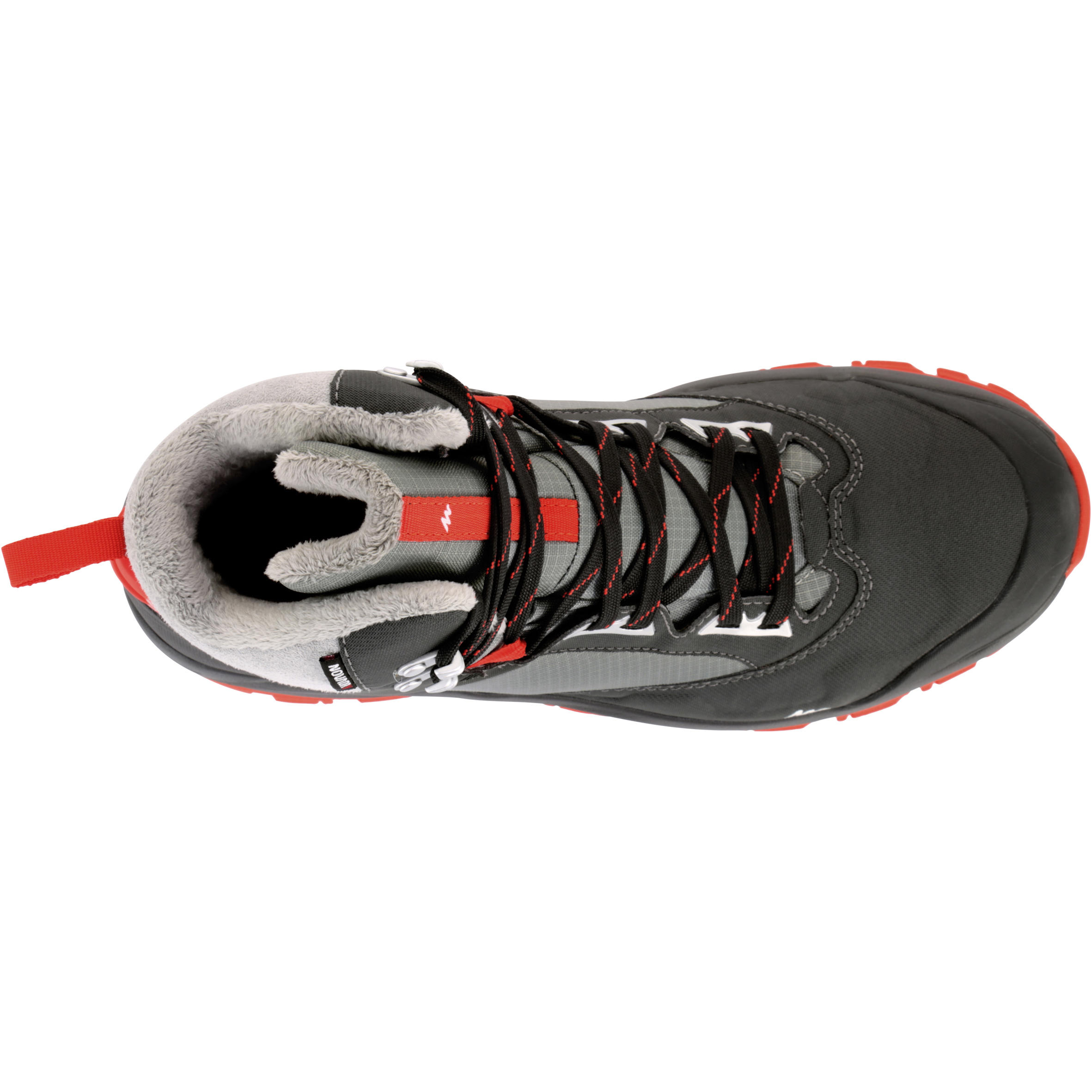 Forclaz 500 Warm Waterproof Men's Hiking Boots Grey 4/16