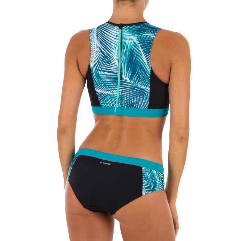 womens crop top swimsuit