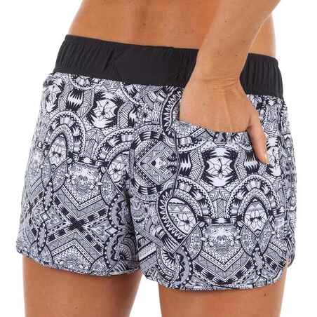 Women's Boardshorts with Elasticated Waistband and Drawstring TINI MAORI