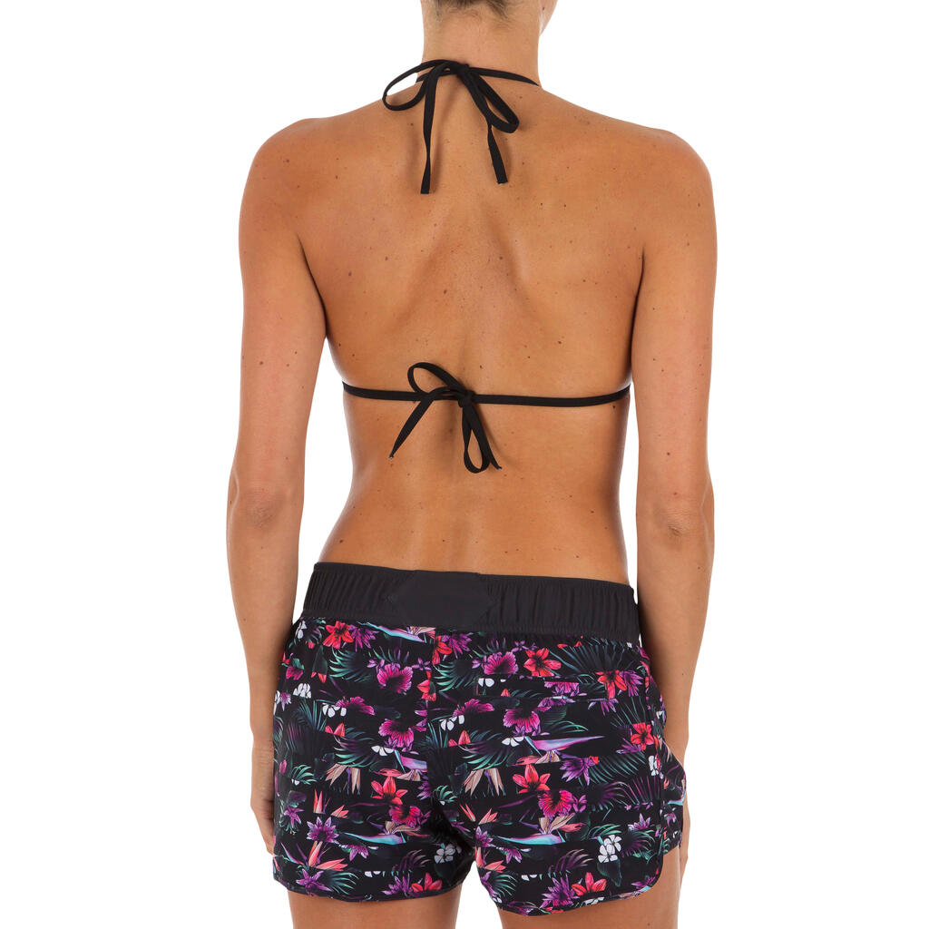 Bikini-Oberteil Damen Triangel herausnehmbare Formschalen Mae Presana rosa/grün