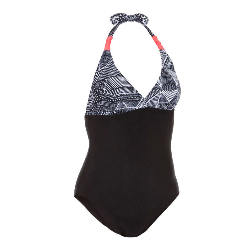 WOMEN BEGINNER SURF SWIMSUIT Surf - 1 PIECE CLEA TRIBU OLAIAN - Surf Clothing