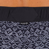 Ženski šorts za kupanje s elastičnim pojasom i učkurom TINI ETHNI
