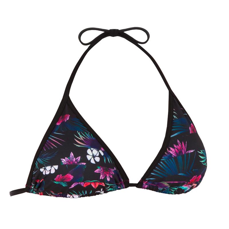 HAUT DE MAILLOT DE BAIN FEMME TRIANGLE COULISSANT COQUES AMOVIBLES MAE DECIM