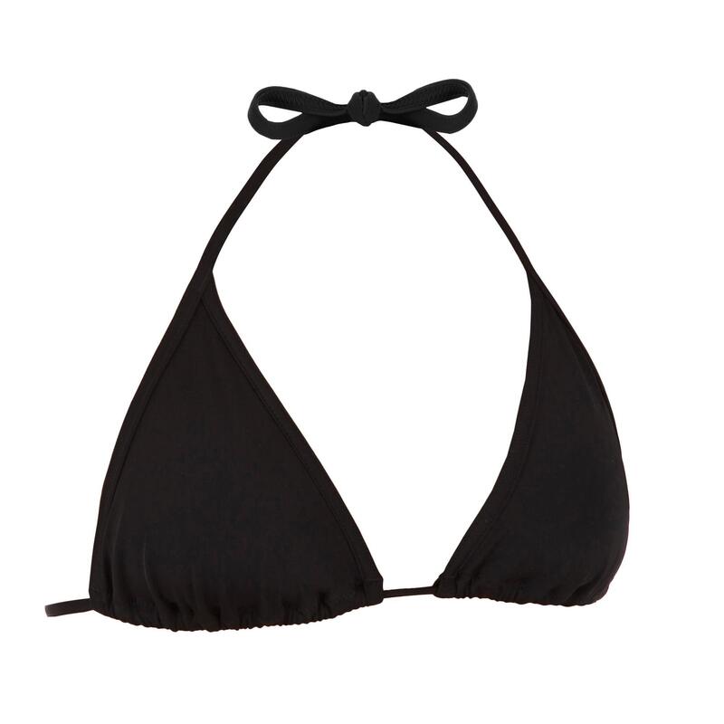 Haut de maillot de bain femme triangle coulissant MAE NOIR