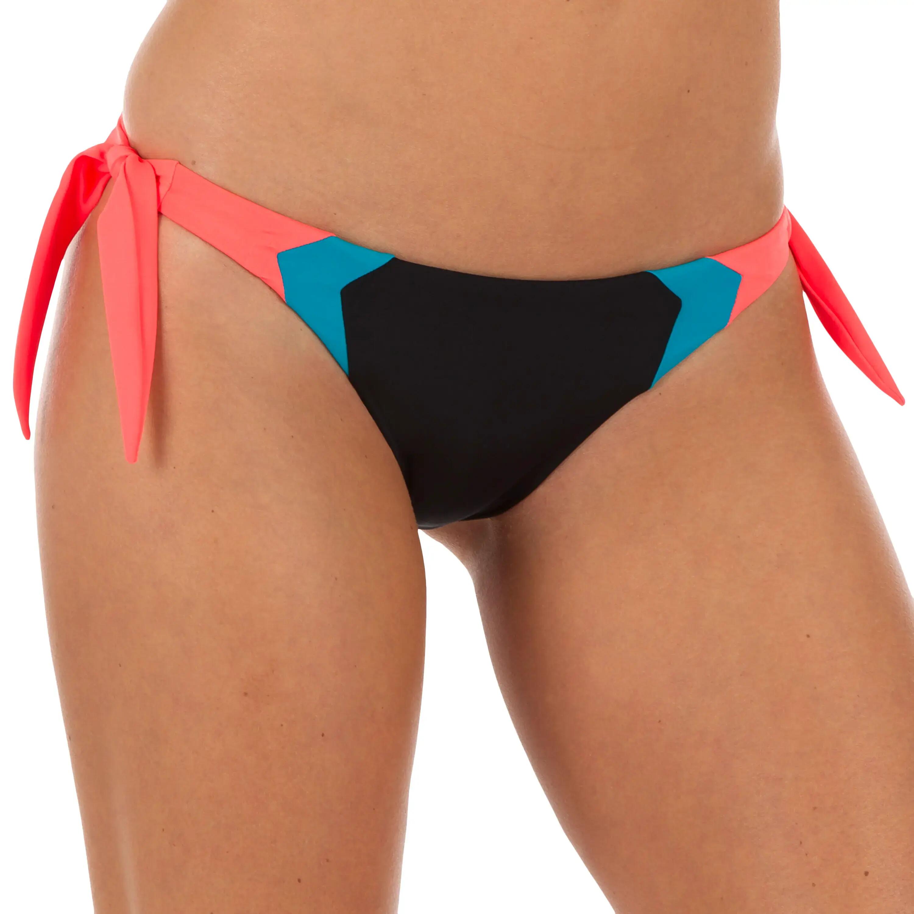 Bas de maillot de bain culotte nouée de surf SABI COLORBLOCK 3/12