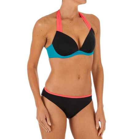 Classic surfer brief swimsuit bottoms NINA COLORBLOCK