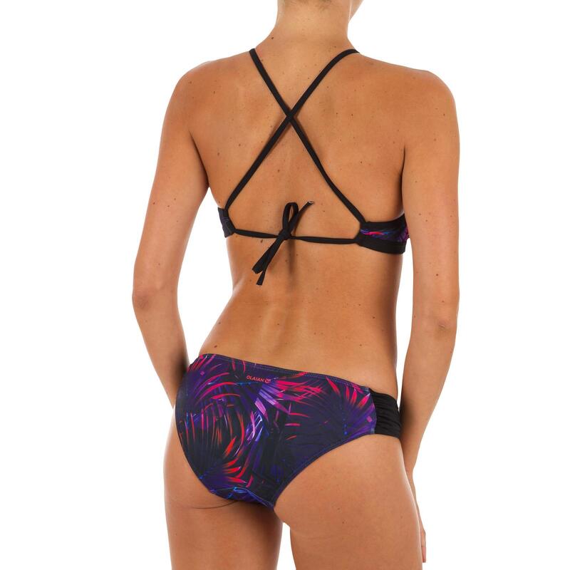 Bas de maillot de bain de surf femme plissée côté NIKI PALMI