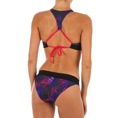 Crop to swimsuit top with double adjustable back AGATHA PALMI