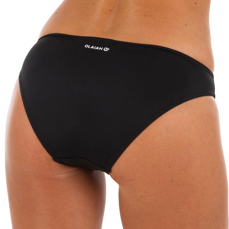 Nina Women's Classic Bikini Briefs Swimsuit Bottoms - Black