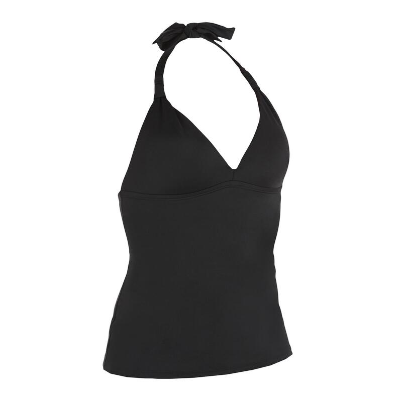 Bikini Mujer tankini escote V negro