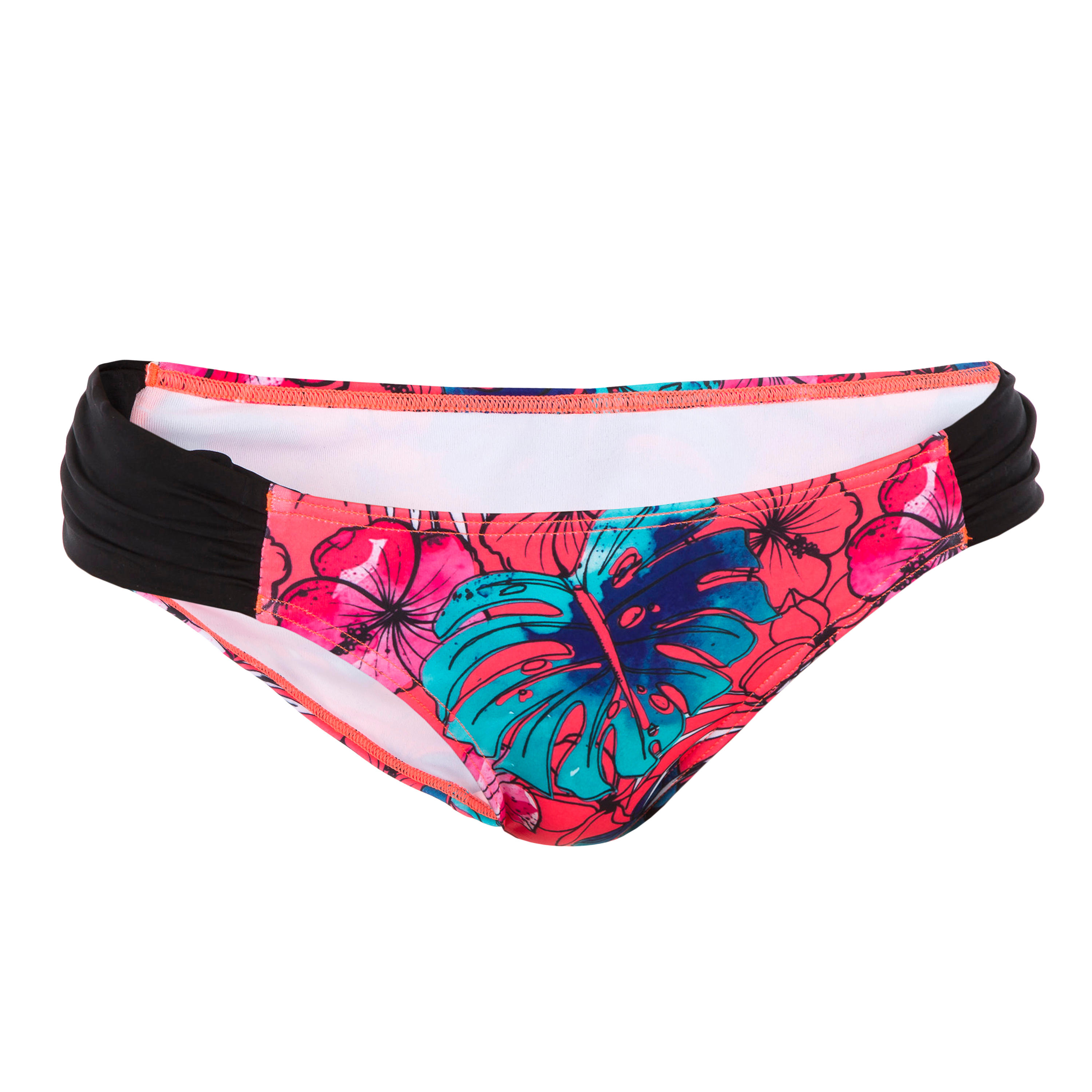 OLAIAN Women's surfing swimsuit bottoms with gathering at the sides NIKI ALOHA