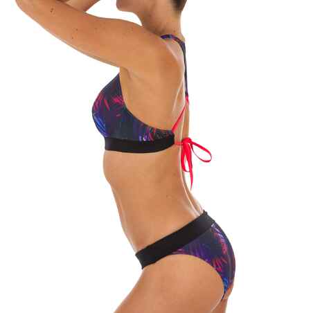 Crop to swimsuit top with double adjustable back AGATHA PALMI