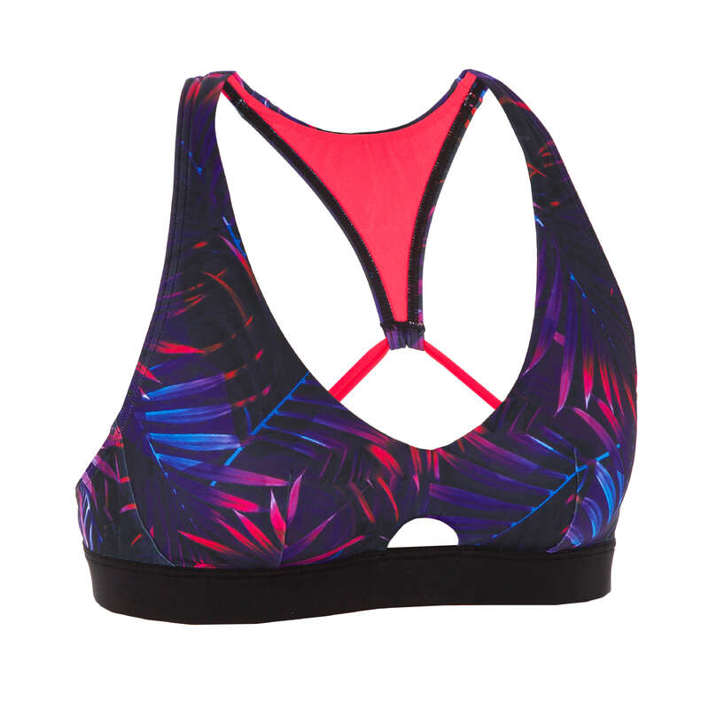 WOMEN INTERMEDIATE SURF SWIMSUITS Surf - CROP TOP AGATHA PALMI OLAIAN - Surf Clothing