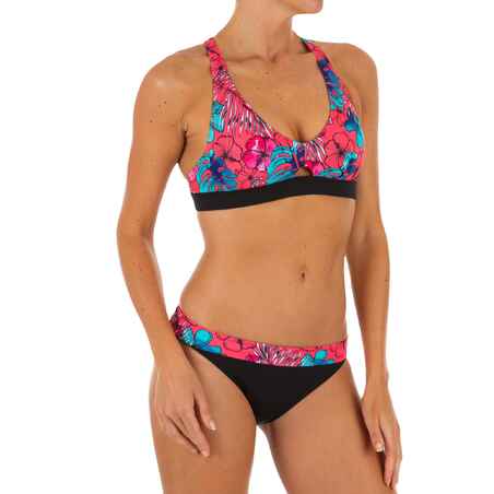 Crop to swimsuit top with double adjustable back AGATHA Aloha