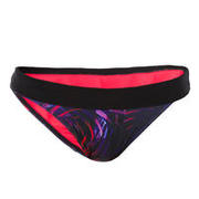 Ženski spodnji del kopalk z visokim pregibnim pasom NAO PALMI