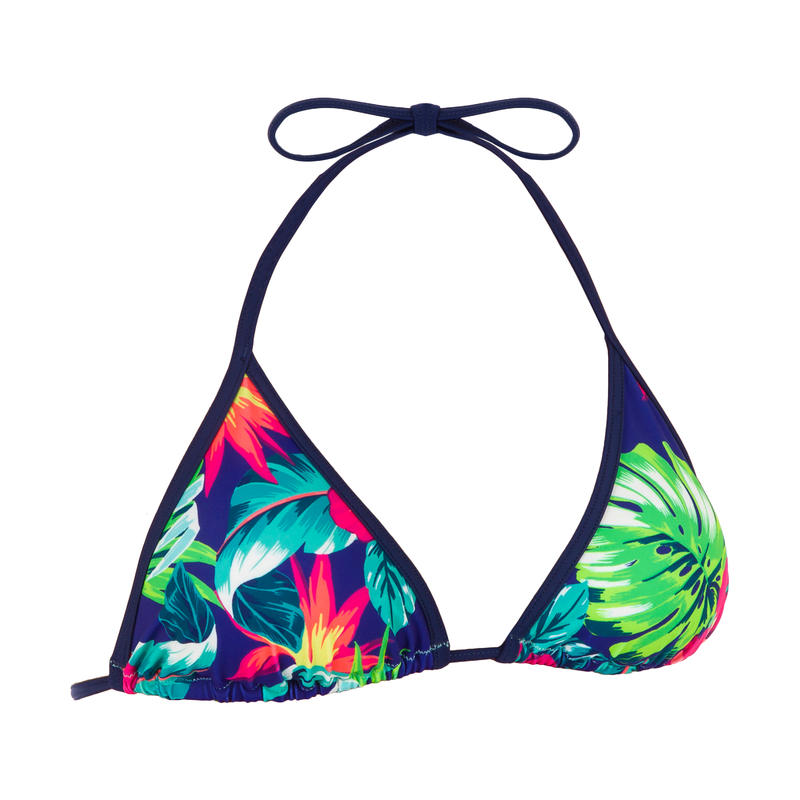 HAUT DE MAILLOT DE BAIN FEMME TRIANGLE COULISSANT COQUES AMOVIBLES MAE BORA_DB