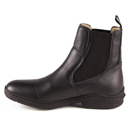 560 Adult Leather Horse Riding Jodhpur Boots - Black