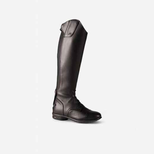 
      Adult Equestrian Boots 900 Jump Second Choice Calf Size S - Black
  