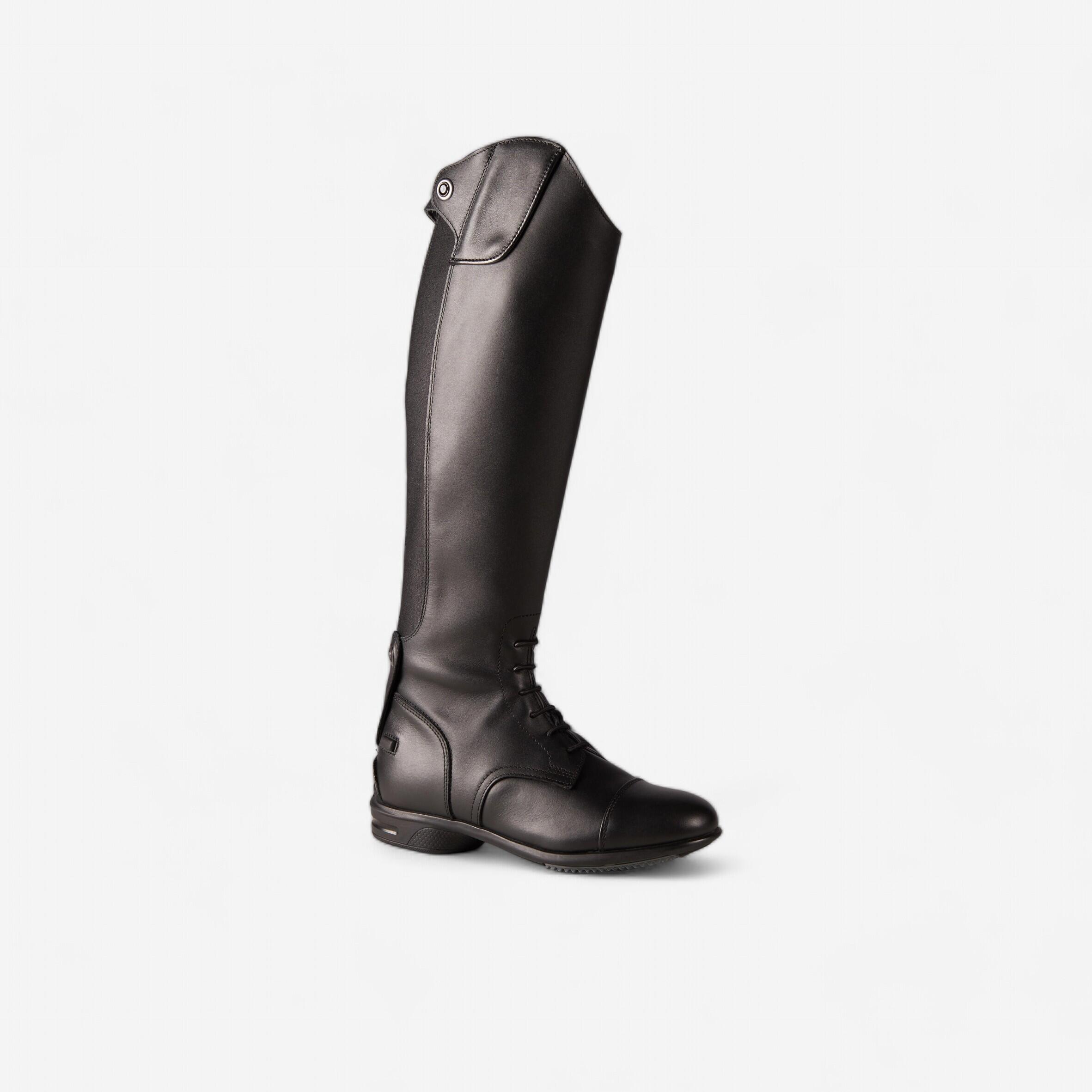 Botas Equitación Fouganza 900 Jump Adulto de Piel Pantorrilla M FOUGANZA |  Decathlon