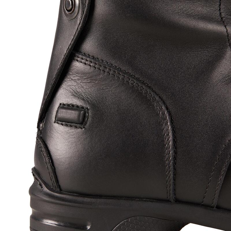 Botas Equitación Fouganza 900 Jump Adulto Negro de Piel Pantorrilla M