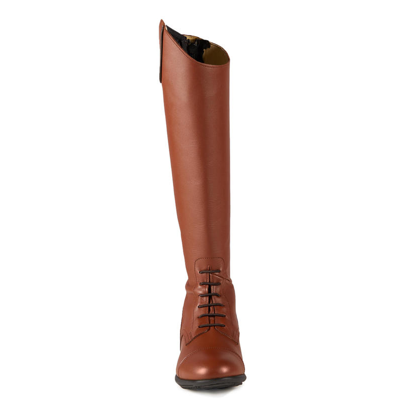 tan long riding boots