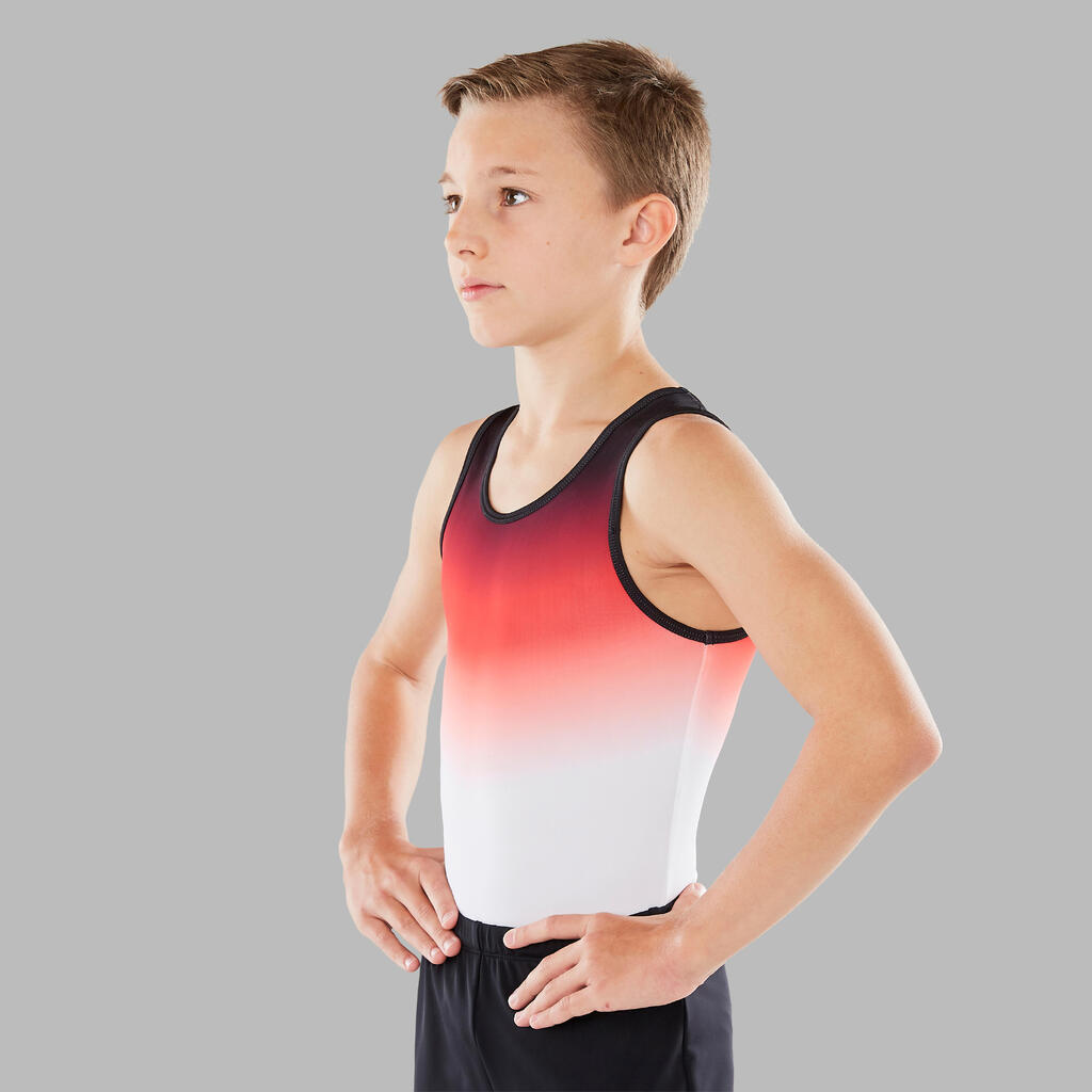 Men's Artistic Gymnastics (MAG) Leotard - Red