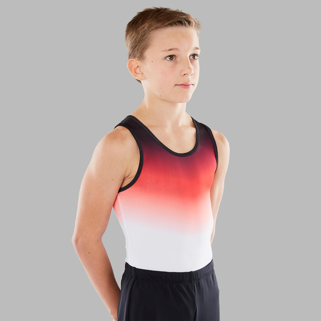 Men's Artistic Gymnastics (MAG) Leotard - Red