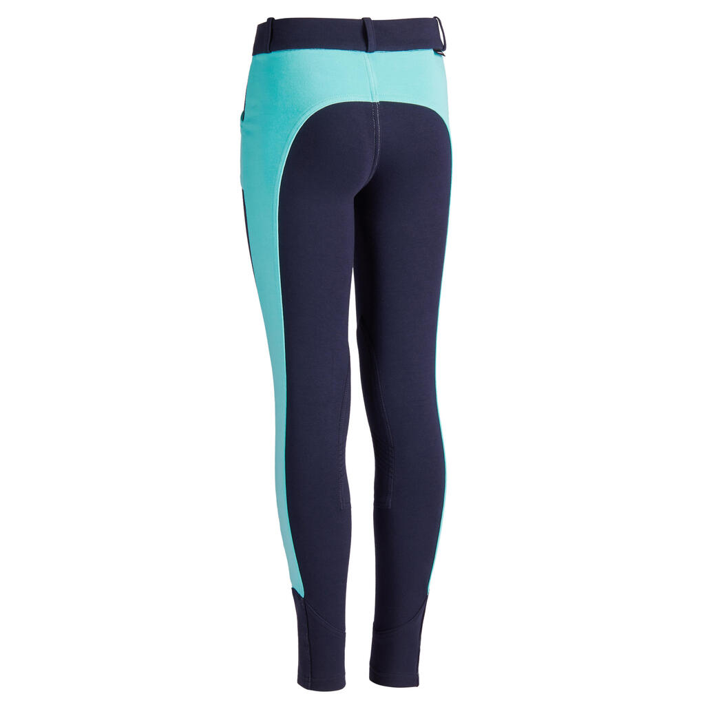 JAHAČKE PANTALONE 120 DEČJE TEGET-TIRKIZNE