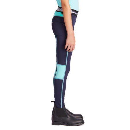 Детские брюки для верховой езды 100 LIGHT