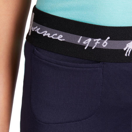 Детские брюки для верховой езды 100 LIGHT