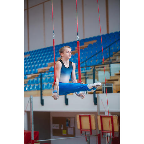 gymnastics artistic mag leotard bottoms stirrup gym boys mens domyos decathlon