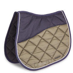 Tapis de selle équitation cheval 540 kaki