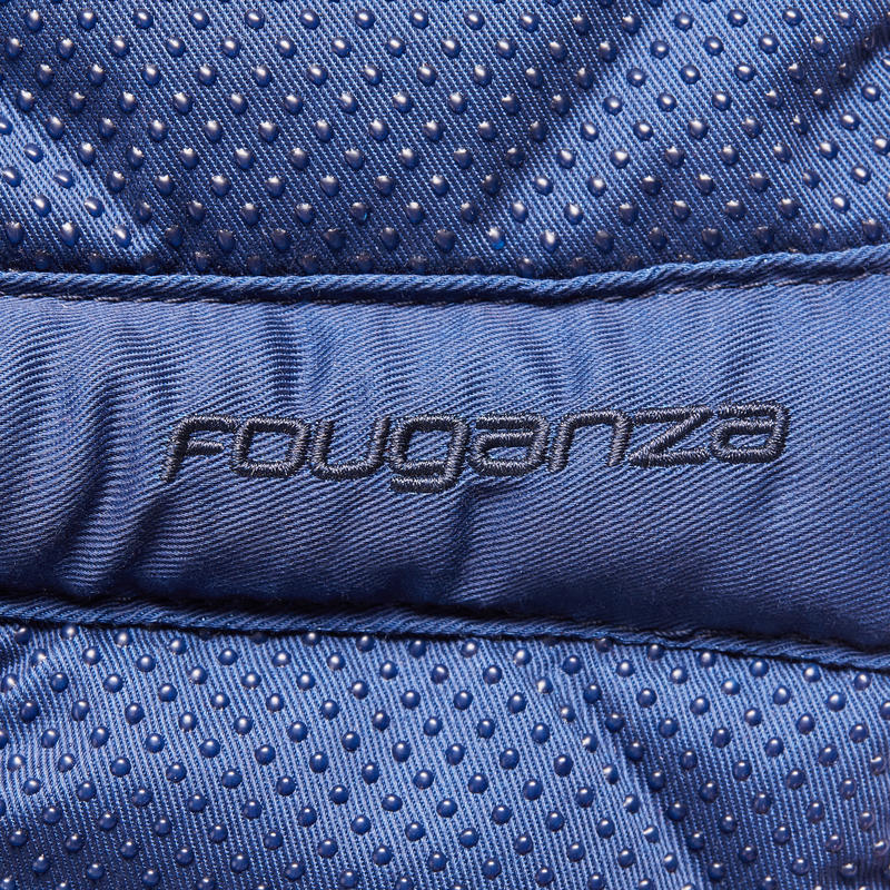 Tapis de selle équitation cheval 540 bleu