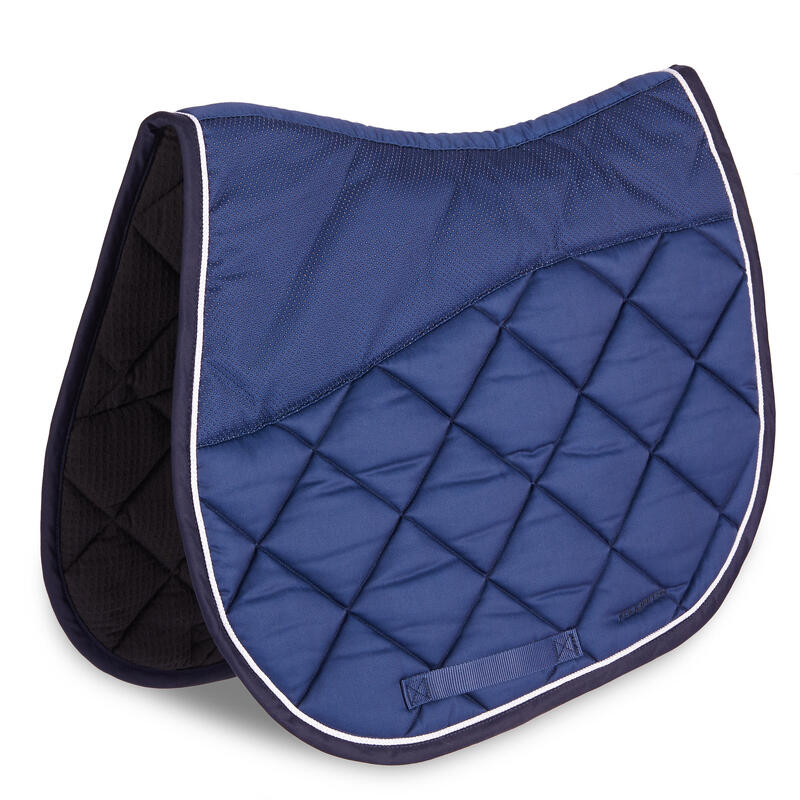 TAPIS CHEVAL ET PONEY BLEU TURQUIN 540