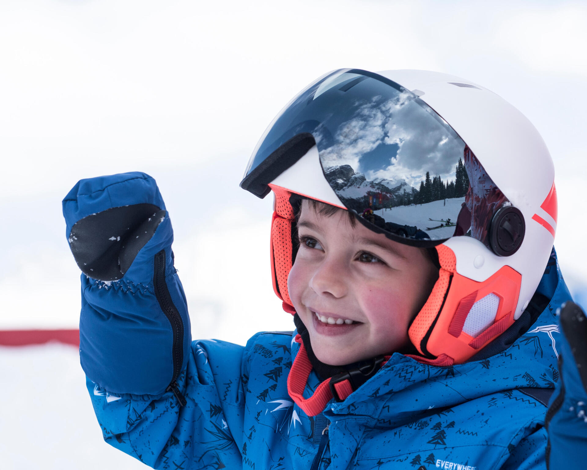 Skiwanten voor kinderen MI 500 blauw Wed'ze