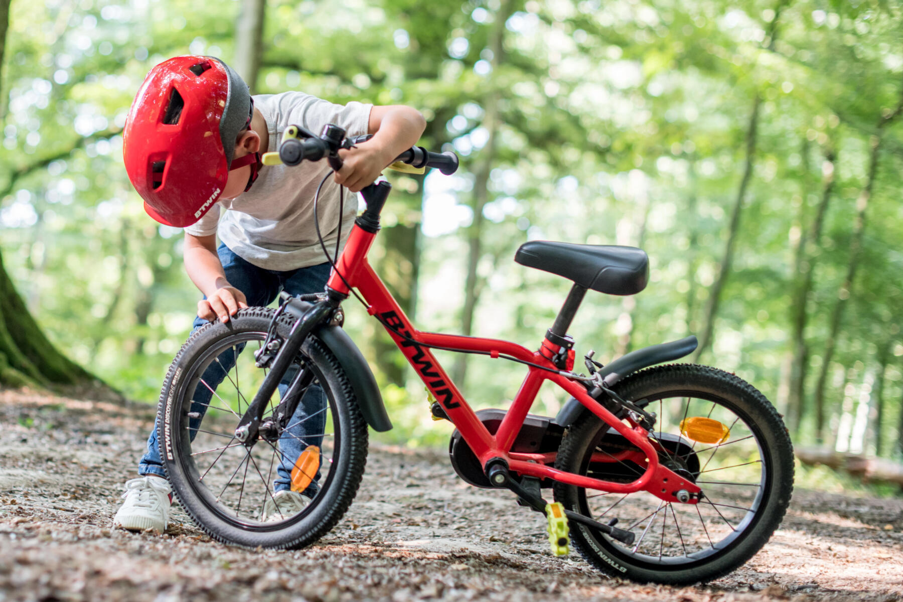 equipamento-bicicleta-criança -16-polegadas