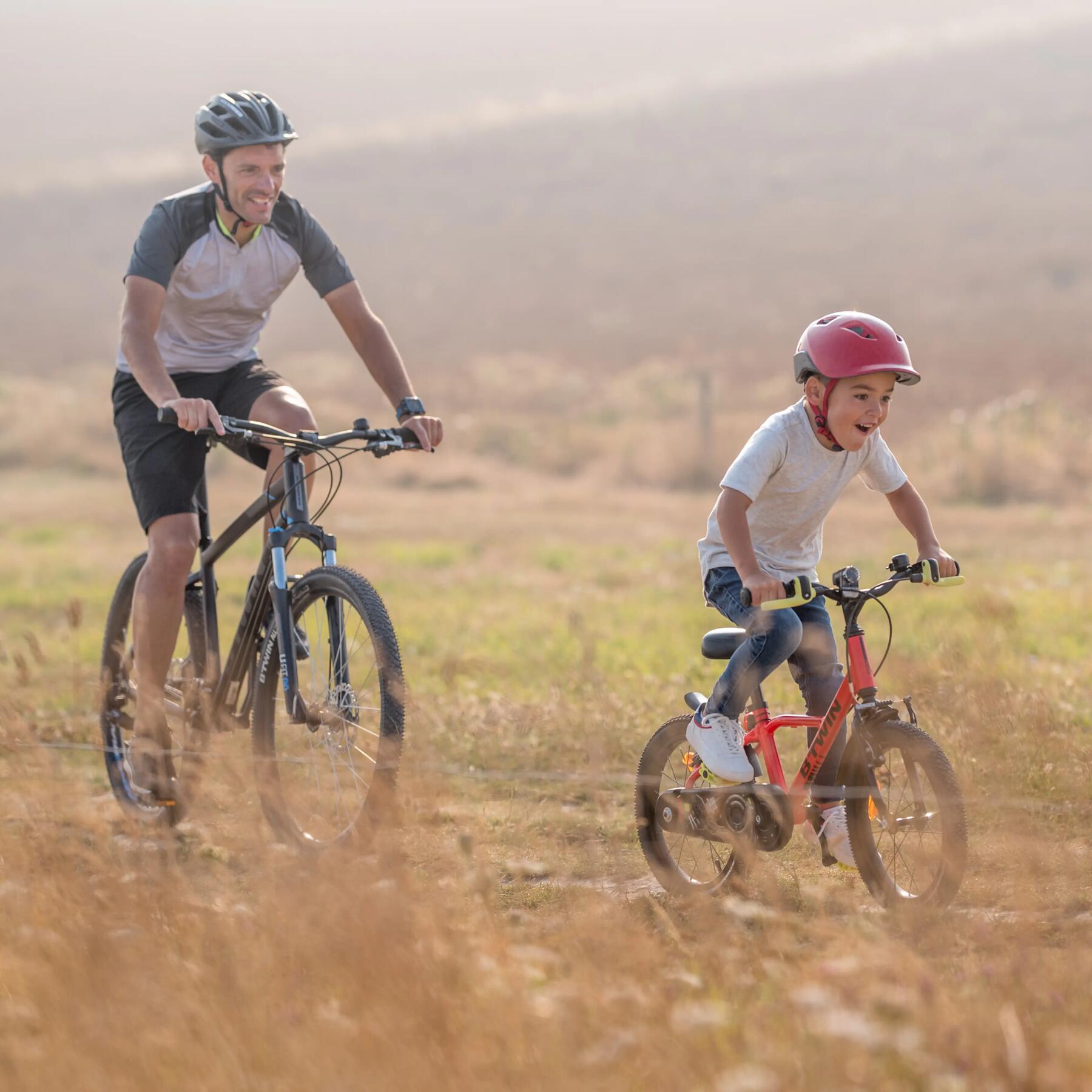 apprentissage du vélo passe par l'équilibre