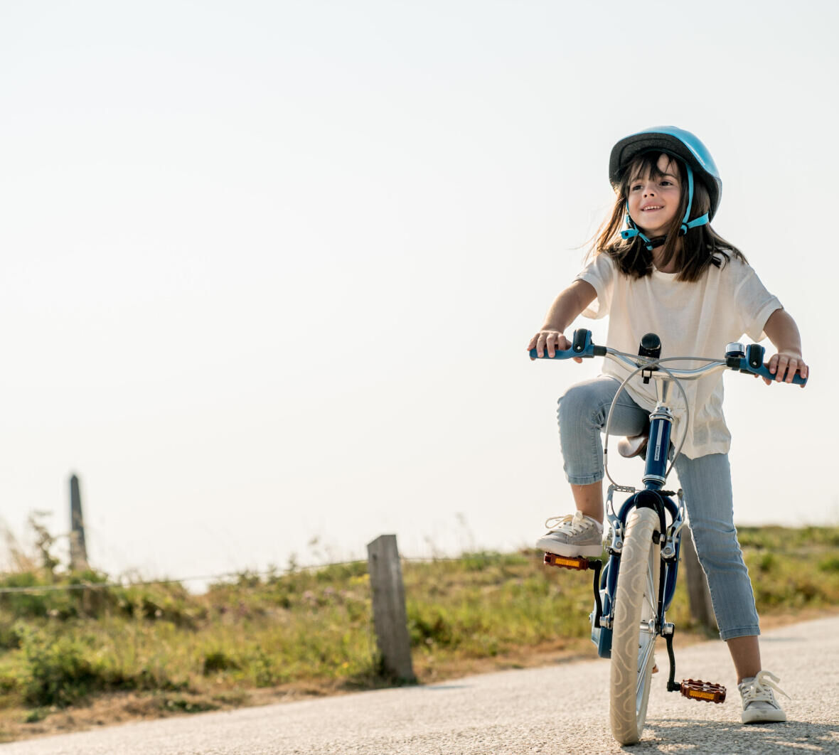 Jeu pour enfant pour apprendre à faire du vélo freiner - Conseils Sport DECATHLON