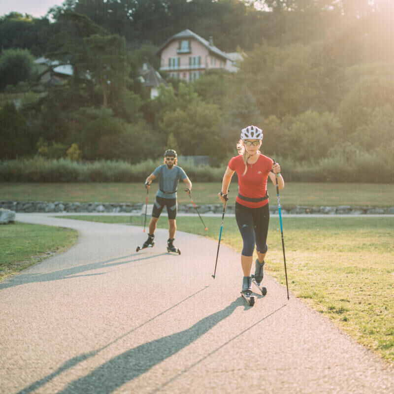 roller skiing and classic inovik