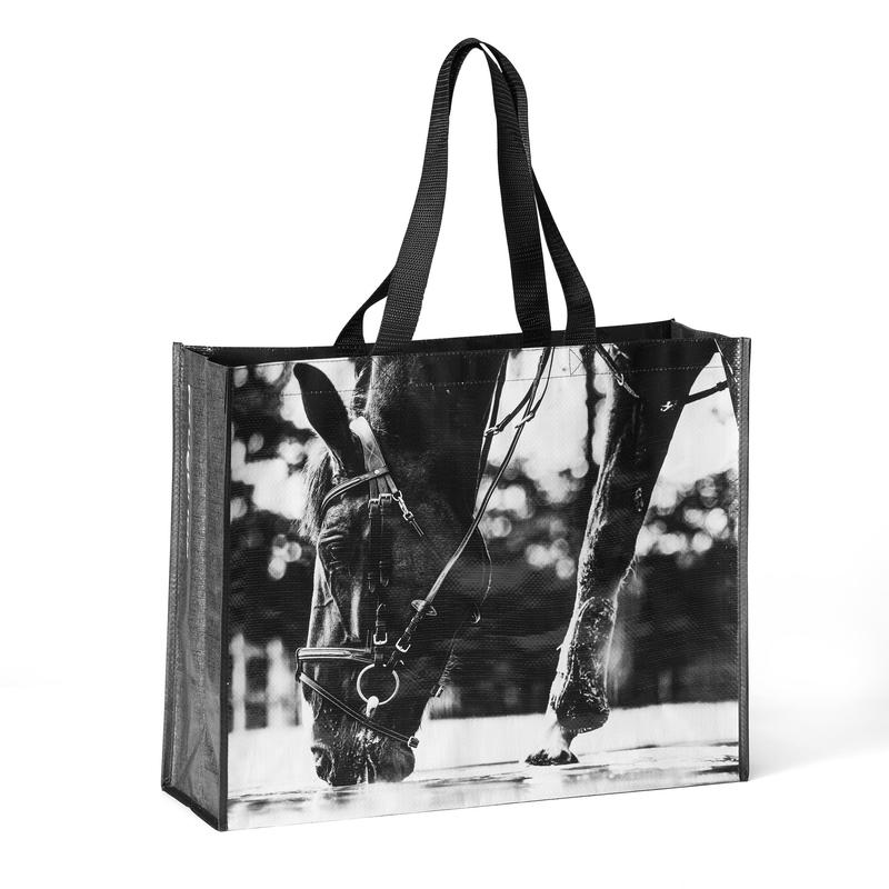 Horse Riding Tote Bag