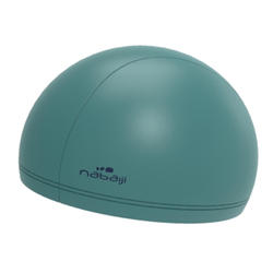 Mesh Fabric Swim Cap, Sizes S and L - Blue