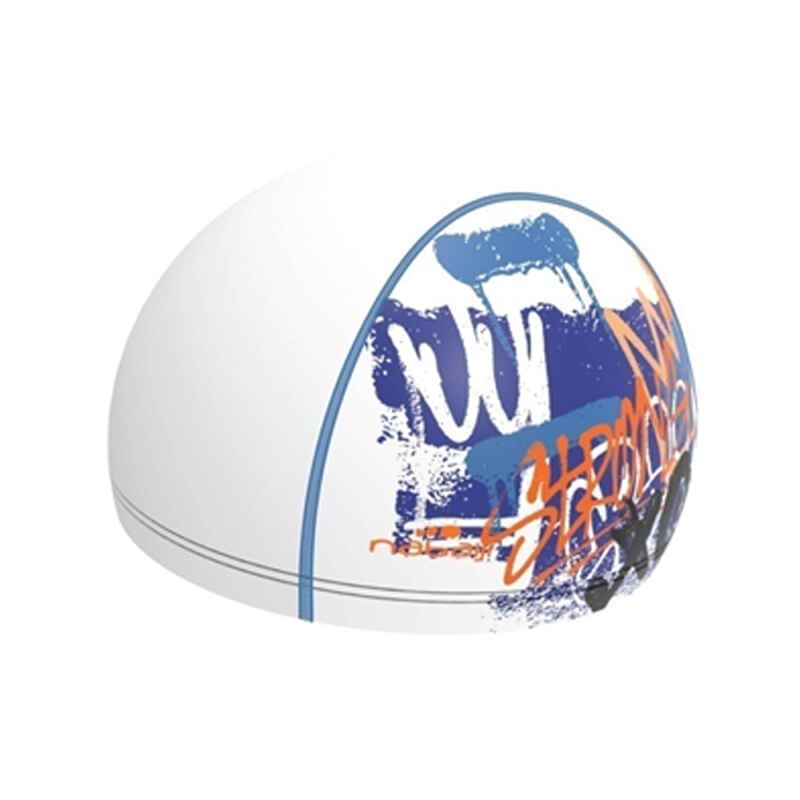 SILICONE MESH SWIM CAP - TAG PRINT SILICONE MESH SWIM CAP - TAG PRINT