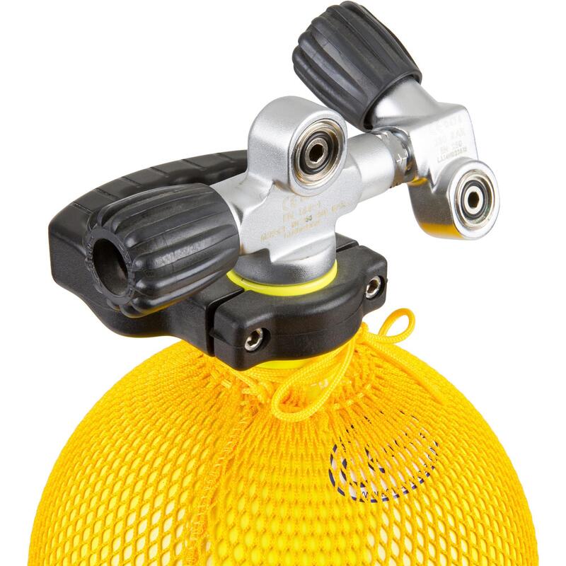 Potápěčská tlaková láhev 15 litrů 230 barů žlutá