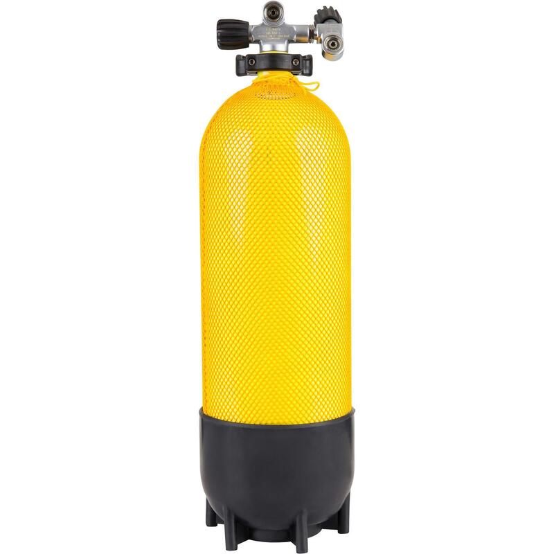 Bouteille de plongée sous-marine 15 litres 230 bars jaune