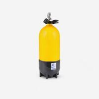 Bouteille de plongée sous-marine 12 L court 230 bars jaune