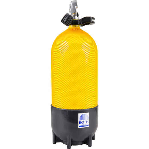 
      Tlaková fľaša na potápanie 12 litrov 230 bar žltá
  